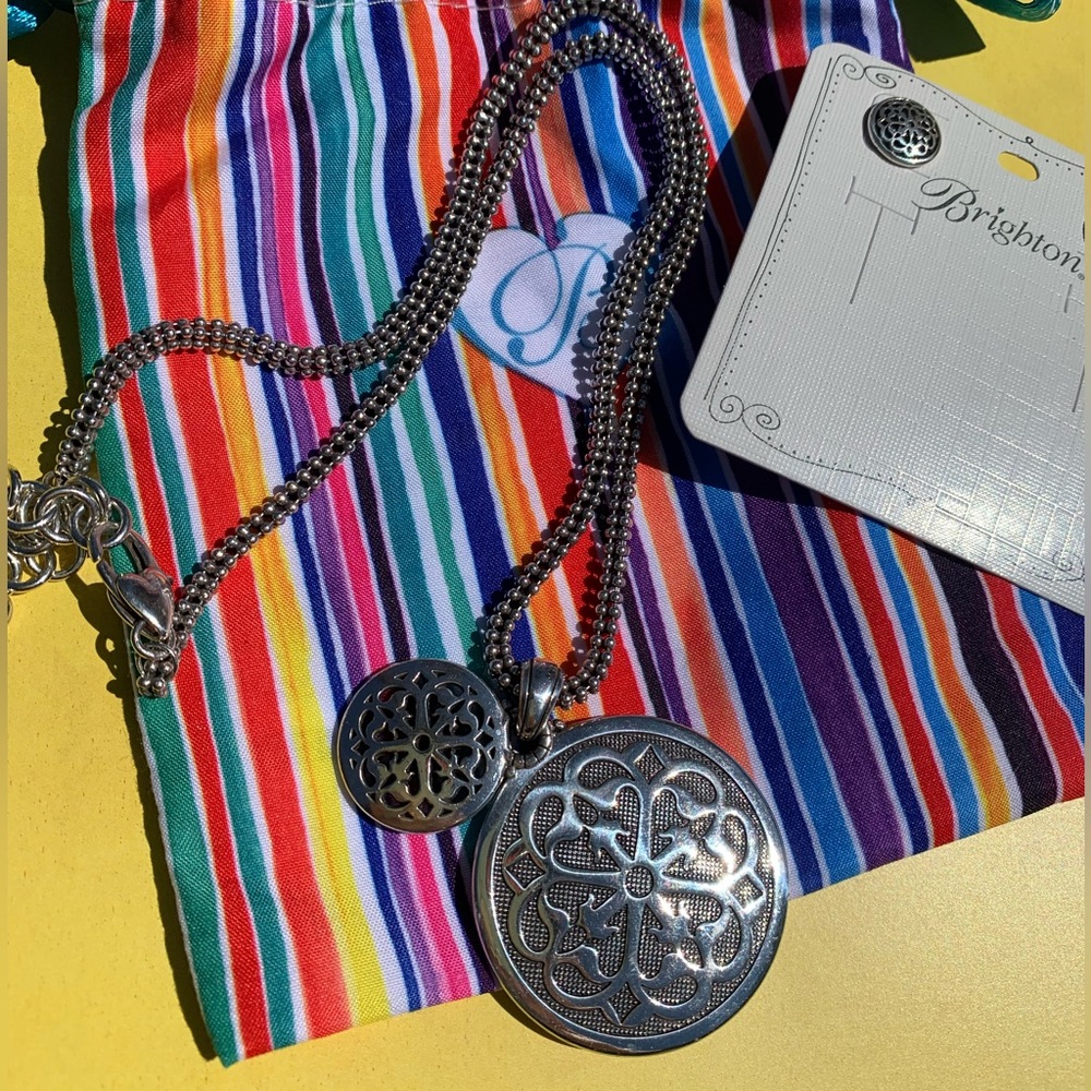 Ferrara Disk Set Necklace & Earrings